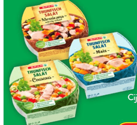 Tuna salata 160 g Spar Akcija u trgovini Spar