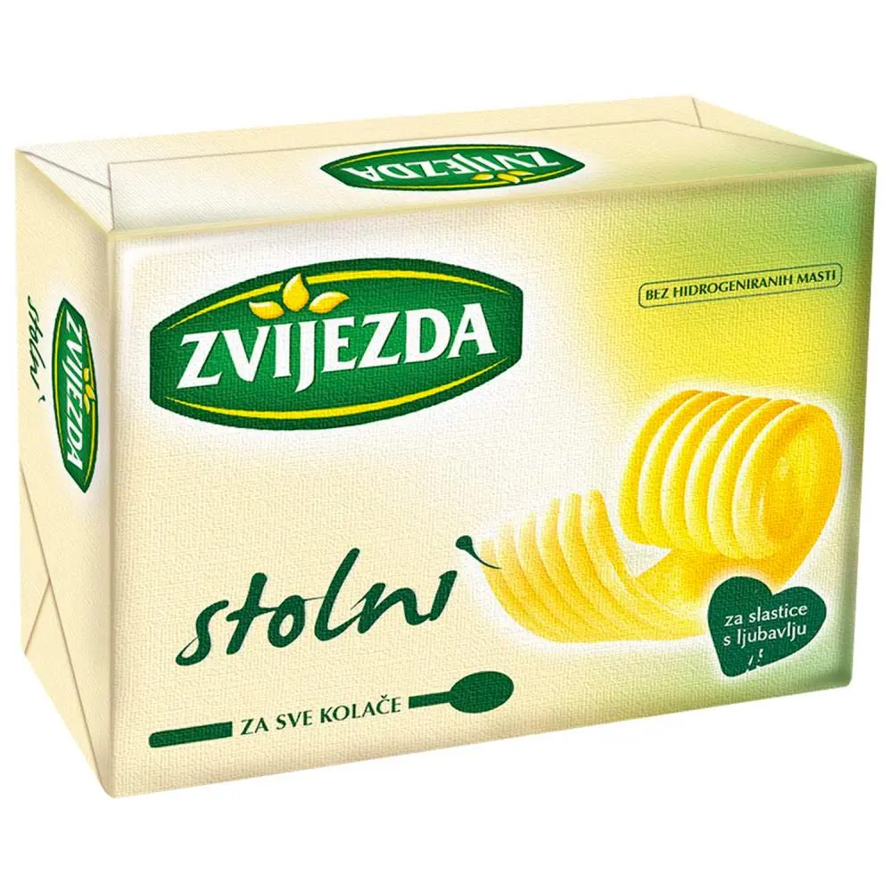 Margarin stolni Zvijezda 250 g Akcija u trgovini Bakmaz