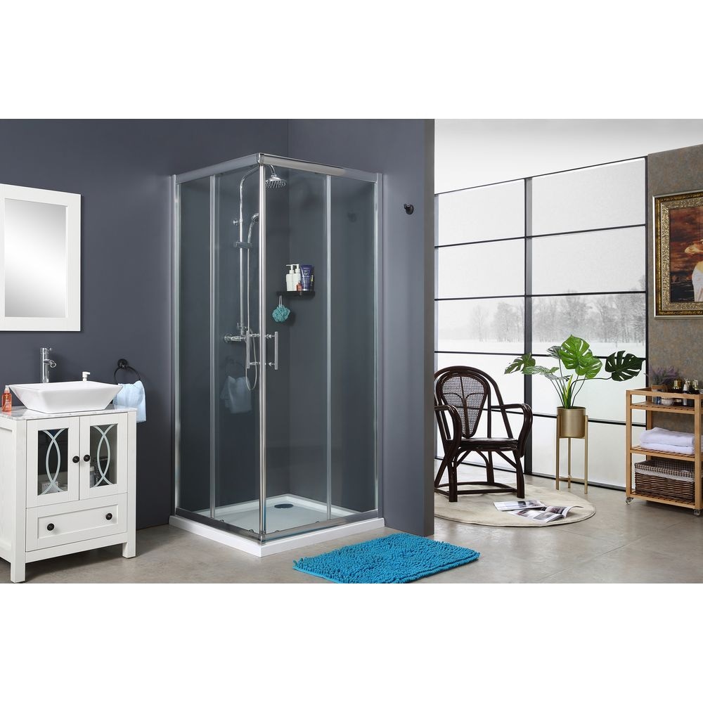 STIL Tuš kabina pravokutna 80 x 120 x 195 cm - Akcija u trgovini Pevex