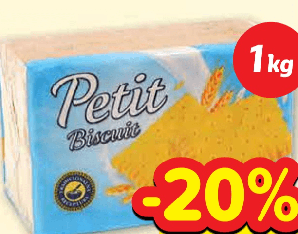 B&B Keksi Petit 1 kg - Akcija u trgovini Plodine