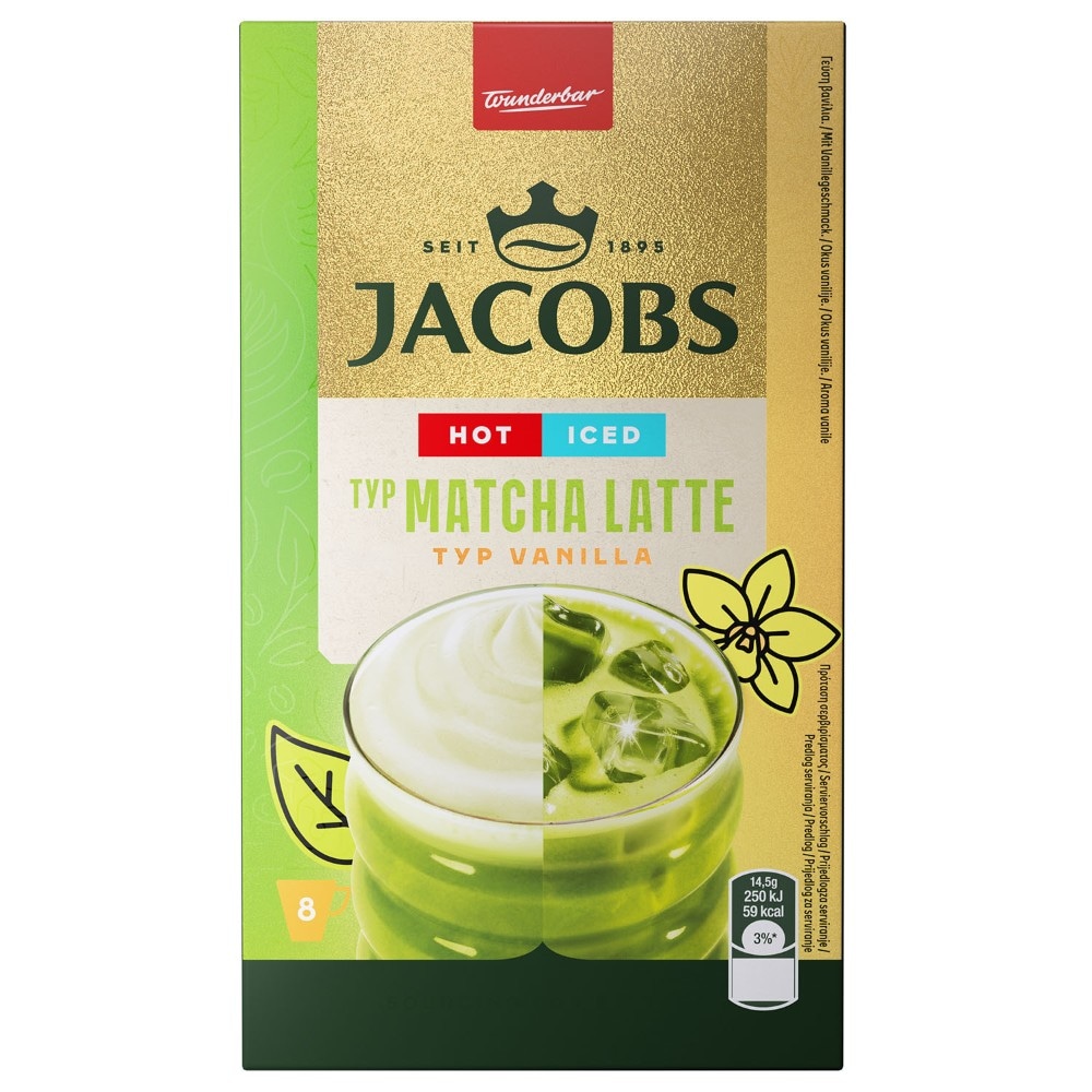 Jacobs Matcha Instant 8/1, 116g Akcija u trgovini Konzum
