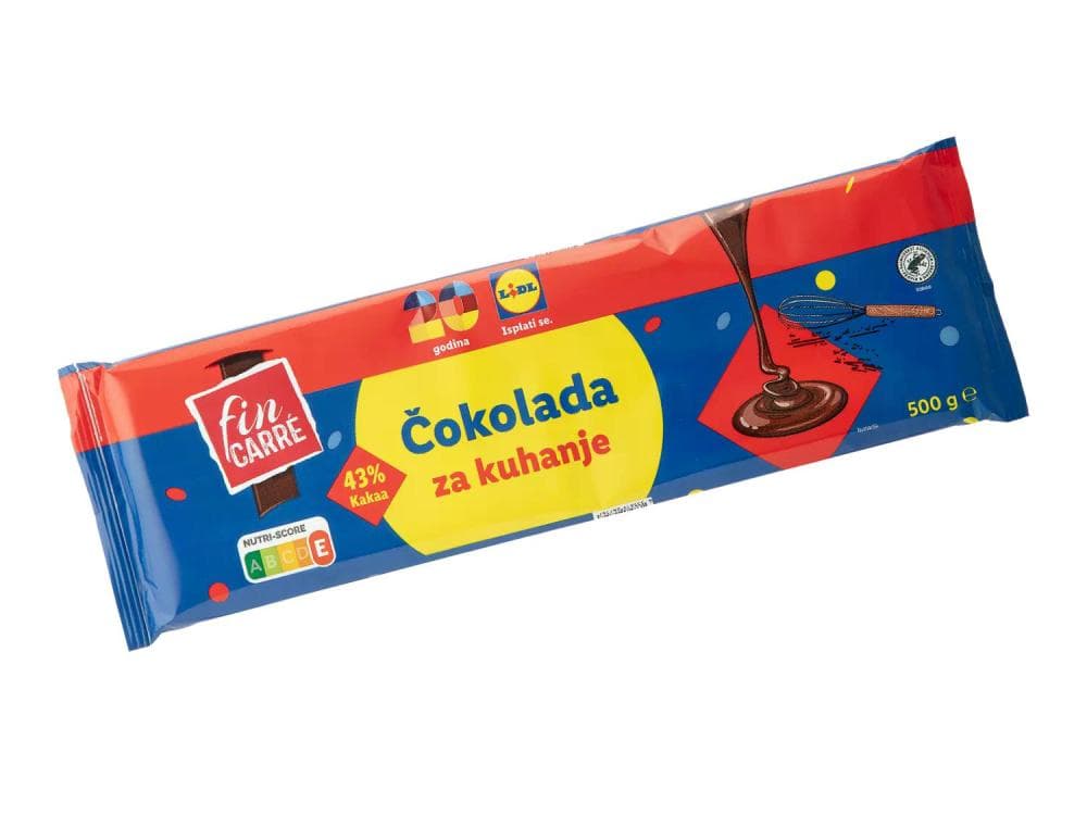 Fin Carré čokolada za kuhanje XXL 500 g Akcija u trgovini Lidl