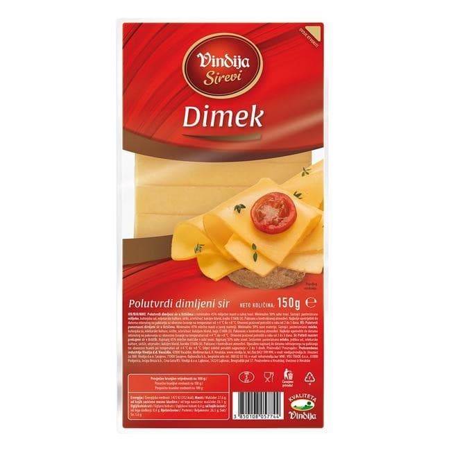 Sir dimljeni narezani 150 g Akcija u trgovini Eurospin