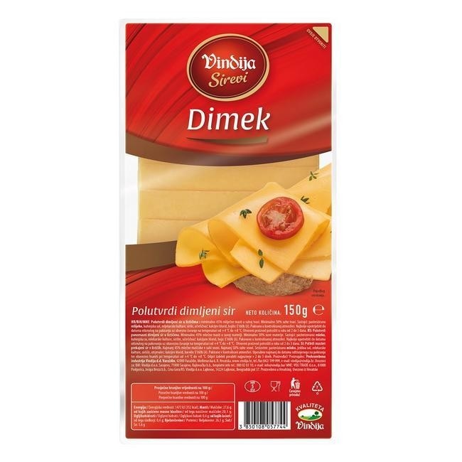 Sir dimljeni narezani 150 g Akcija u trgovini Eurospin