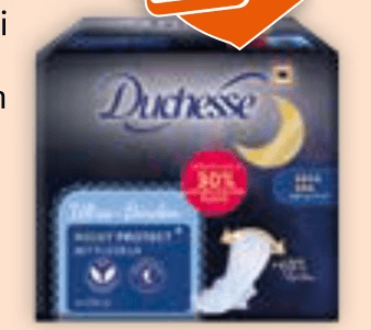 Duchesse ultra higijenski ulošci 8 kom-16 kom - Akcija u trgovini Mueller