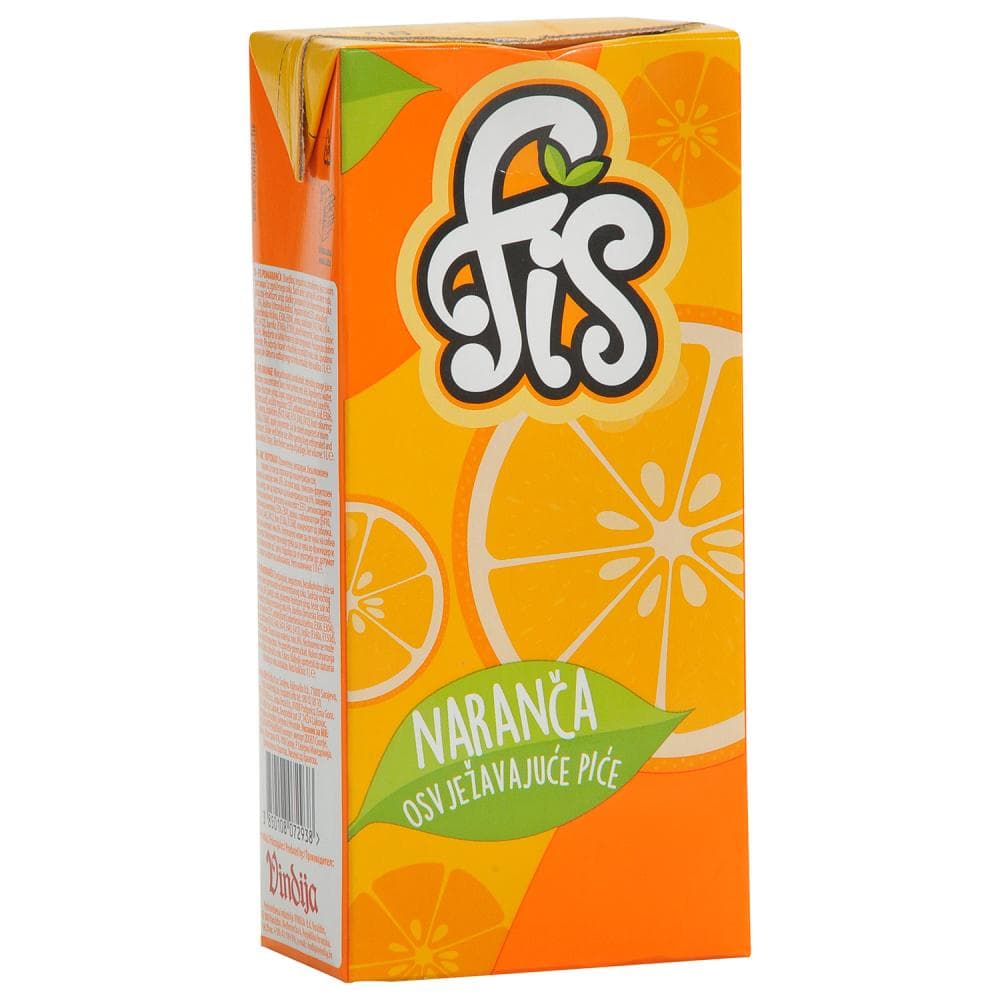 Piće Fis Jabuka, naranča 1 l Akcija u trgovini Boso