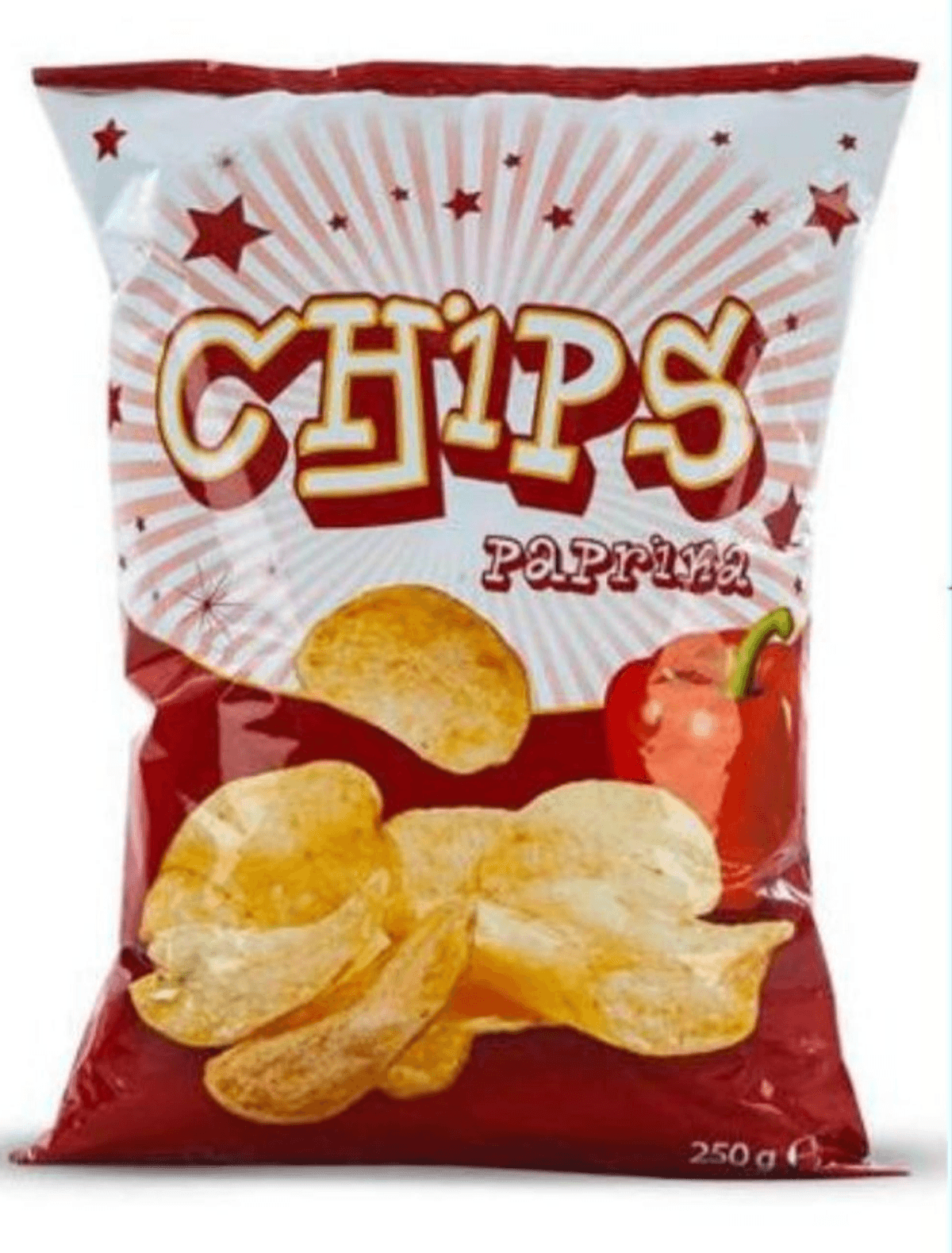 Čips paprika 250 g Akcija u trgovini Eurospin