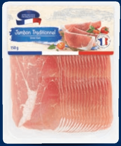 Jambon šunka 150 g Jambon Traditionnel - Akcija u trgovini Lidl