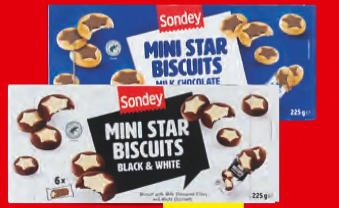 Sondey Mini keksi 6 x 37.5 g Akcija u trgovini Lidl