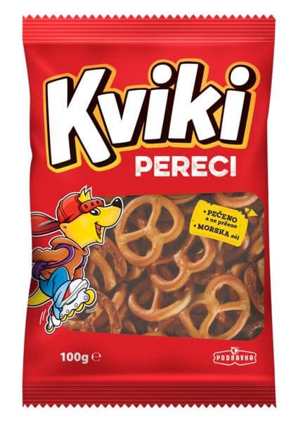 Podravka Kviki pereci 100 g Akcija u trgovini Studenac