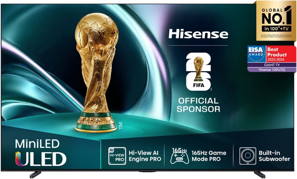 Hisense ULED TV 100U7Q 254 cm Akcija u trgovini Alles
