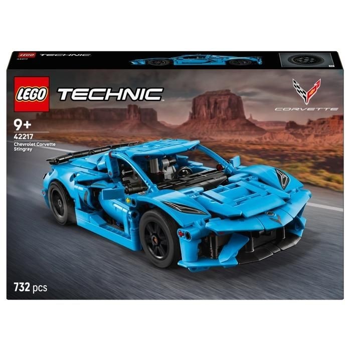 LEGO TECHNIC Plavi Chevrolet Corvette Stingray 732 kom Akcija u trgovini Interspar