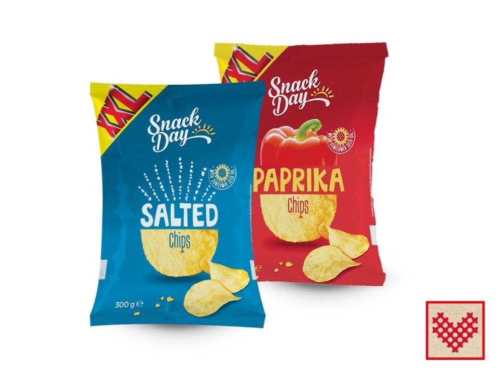 SNACK DAY Čips 300 g - Akcija u trgovini Lidl