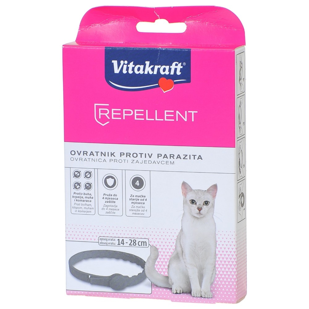 Vitakraft Repellent ovratnik protiv parazita za mačke 35cm, kom Akcija u trgovini Konzum
