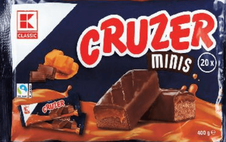 K-Classic Cruzer Minis čokoladni prutići 400 g Akcija u trgovini Kaufland