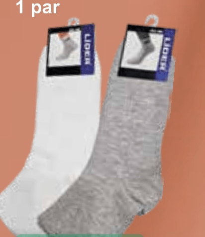 LIDER Čarape muške 1 par - Akcija u trgovini KTC