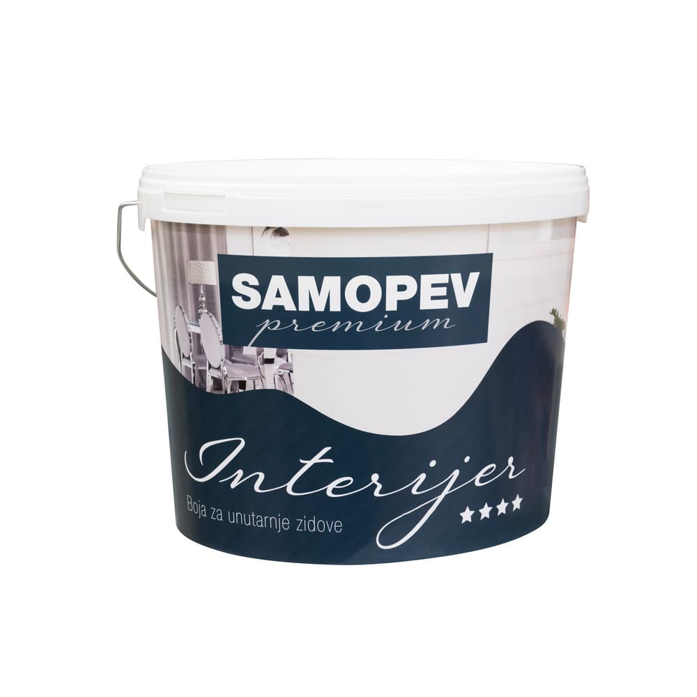 Unutarnja boja za zid Samopev Premium 15 L Akcija u trgovini Pevex