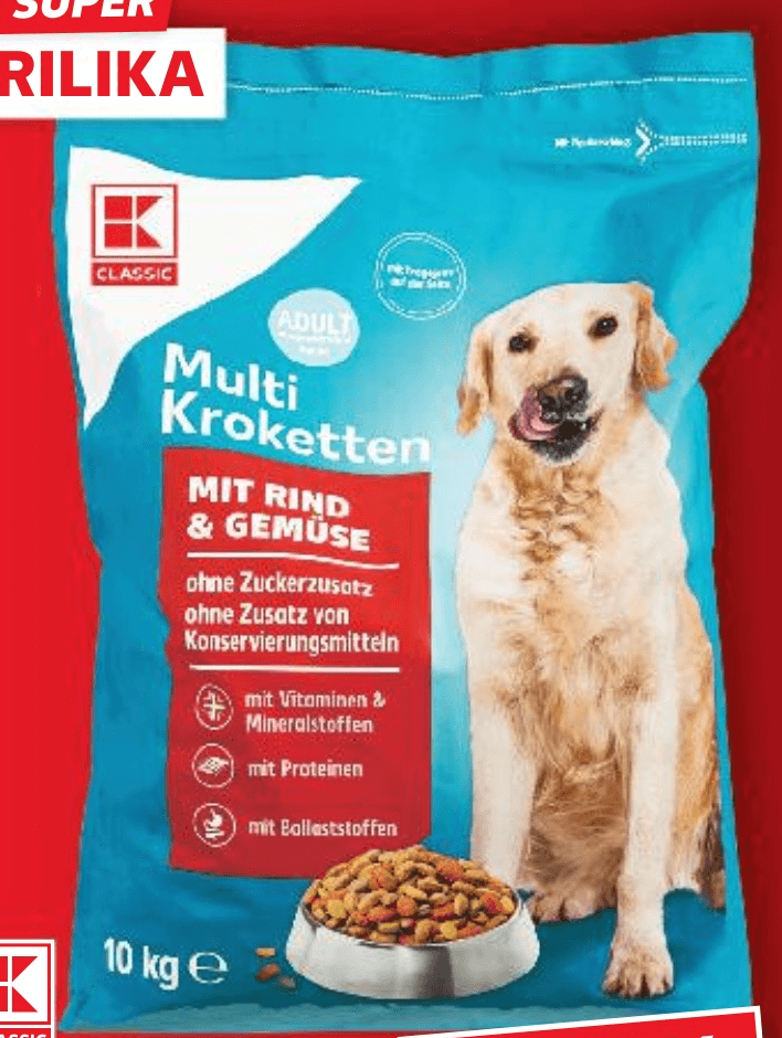 K-Classic Hrana za pse 10 kg - Akcija u trgovini Kaufland