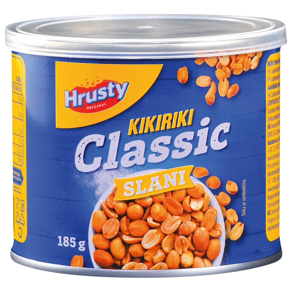 Hrusty Kikiriki 185 g Akcija u trgovini Konzum