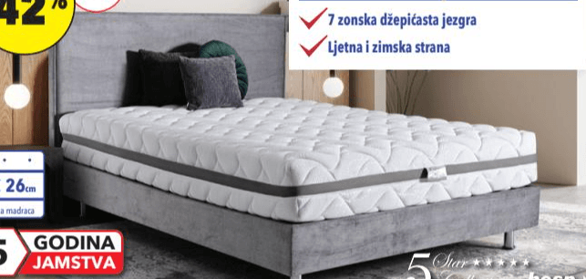 Hespo Madrac Compact Seven 160x200cm Akcija u trgovini Harvey Norman