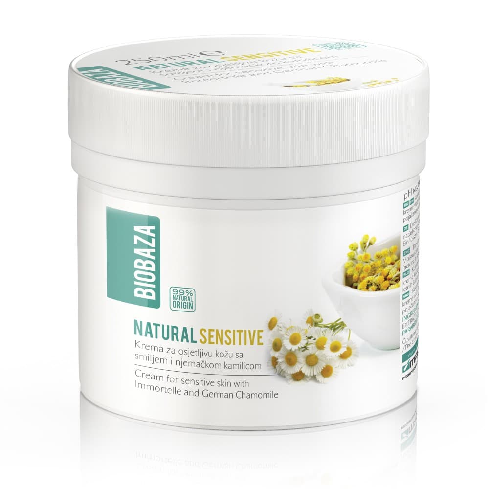Biobaza Natural Sensitiv krema 250 ml Akcija u trgovini Bipa