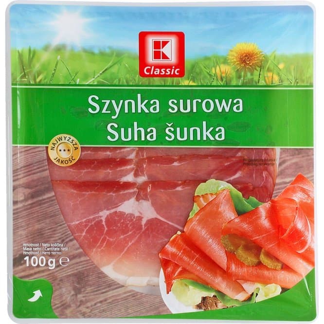 Classic Suha šunka 100 g Akcija u trgovini Kaufland