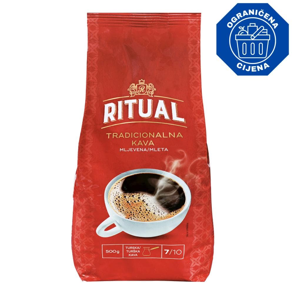Ritual Kava mljevena 500g Akcija u trgovini Konzum