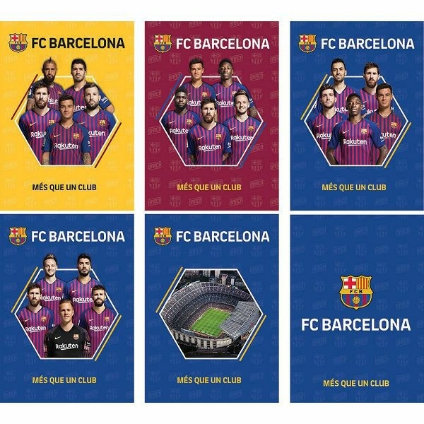 Bilježnica Barcelona A4, 50 listova Akcija u trgovini Interspar