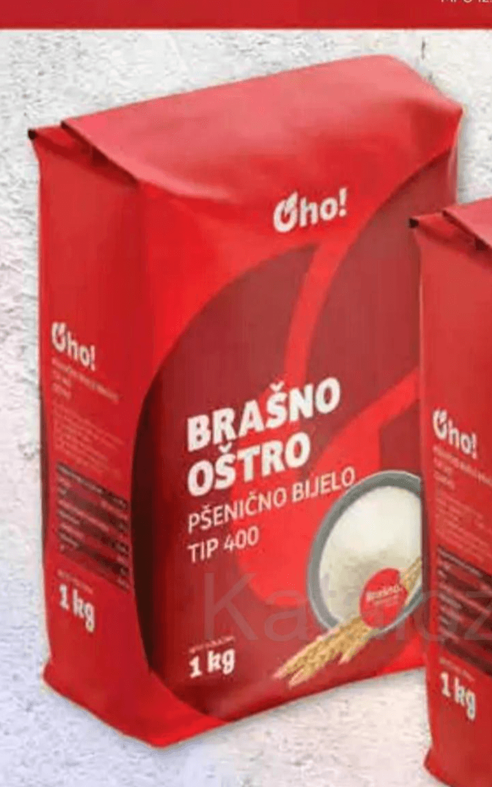 Oho! Brašno oštro 1 kg Akcija u trgovini Plodine