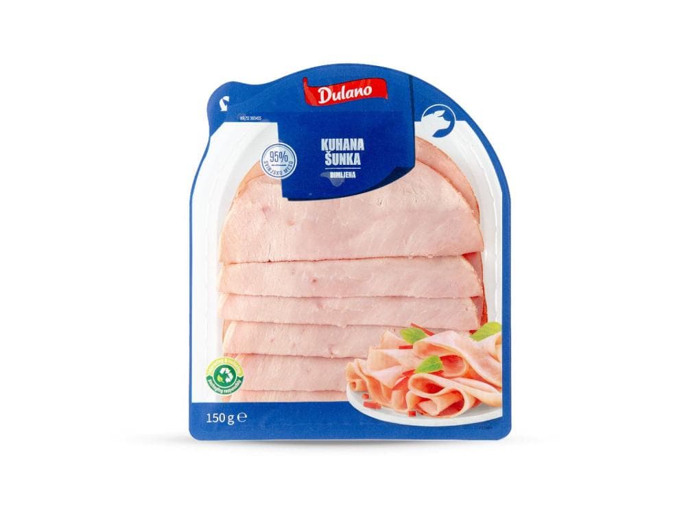 Dulano Kuhana šunka 150 g Akcija u trgovini Lidl