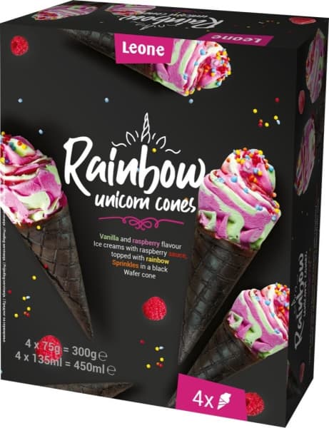 Leone sladoled Unicorn 4 x 135 ml Akcija u trgovini Trgovina Krk