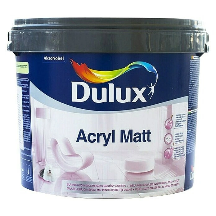 Dulux Unutarnja disperzijska boja 'Acryl Matt' 10 l Akcija u trgovini Bauhaus