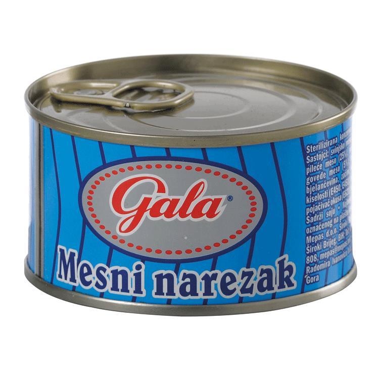 Mesni narezak Gala 3x150 g - Akcija u trgovini KTC