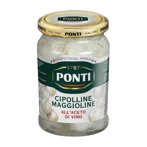 Ponti Lukovice u vinskom octu 290g - Akcija u trgovini Žabac