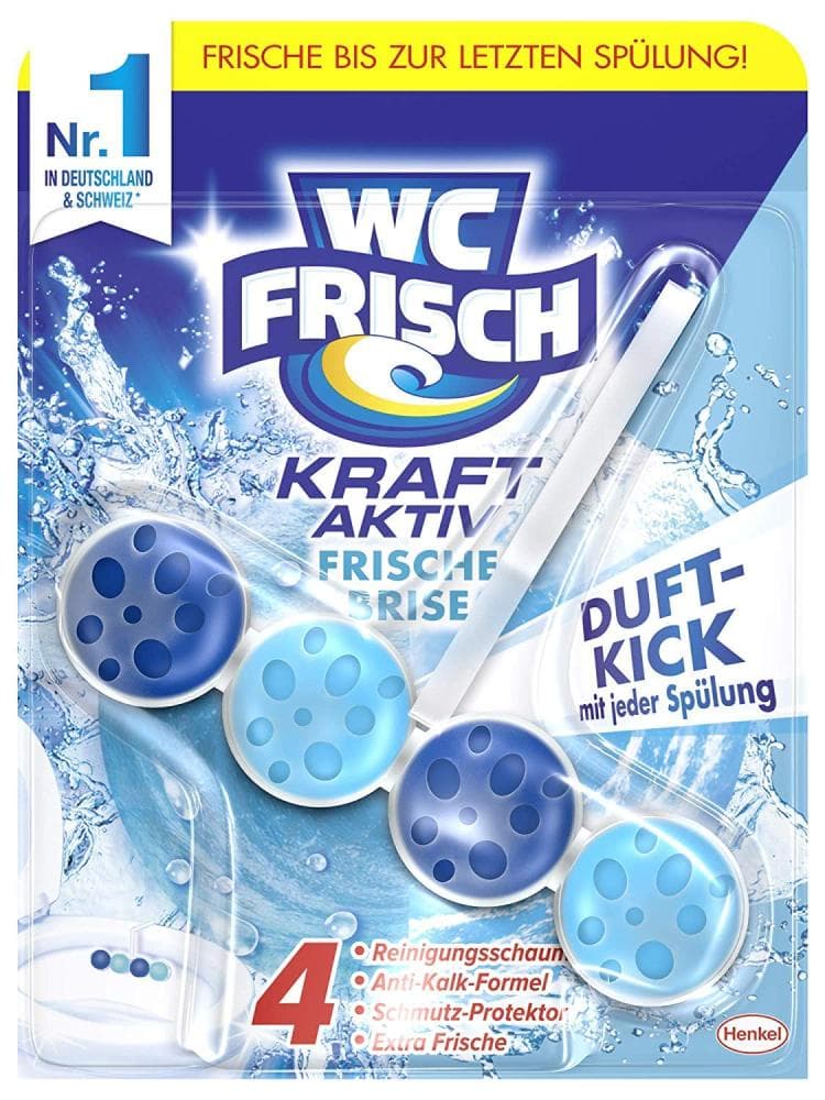 WC Frisch Kraft Aktiv osvježivač WC školjke 3 x 50 g Akcija u trgovini Mueller