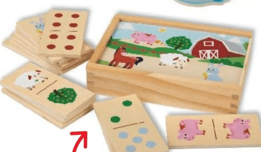 Didaktička igra Domino Kid Land - Akcija u trgovini Kaufland