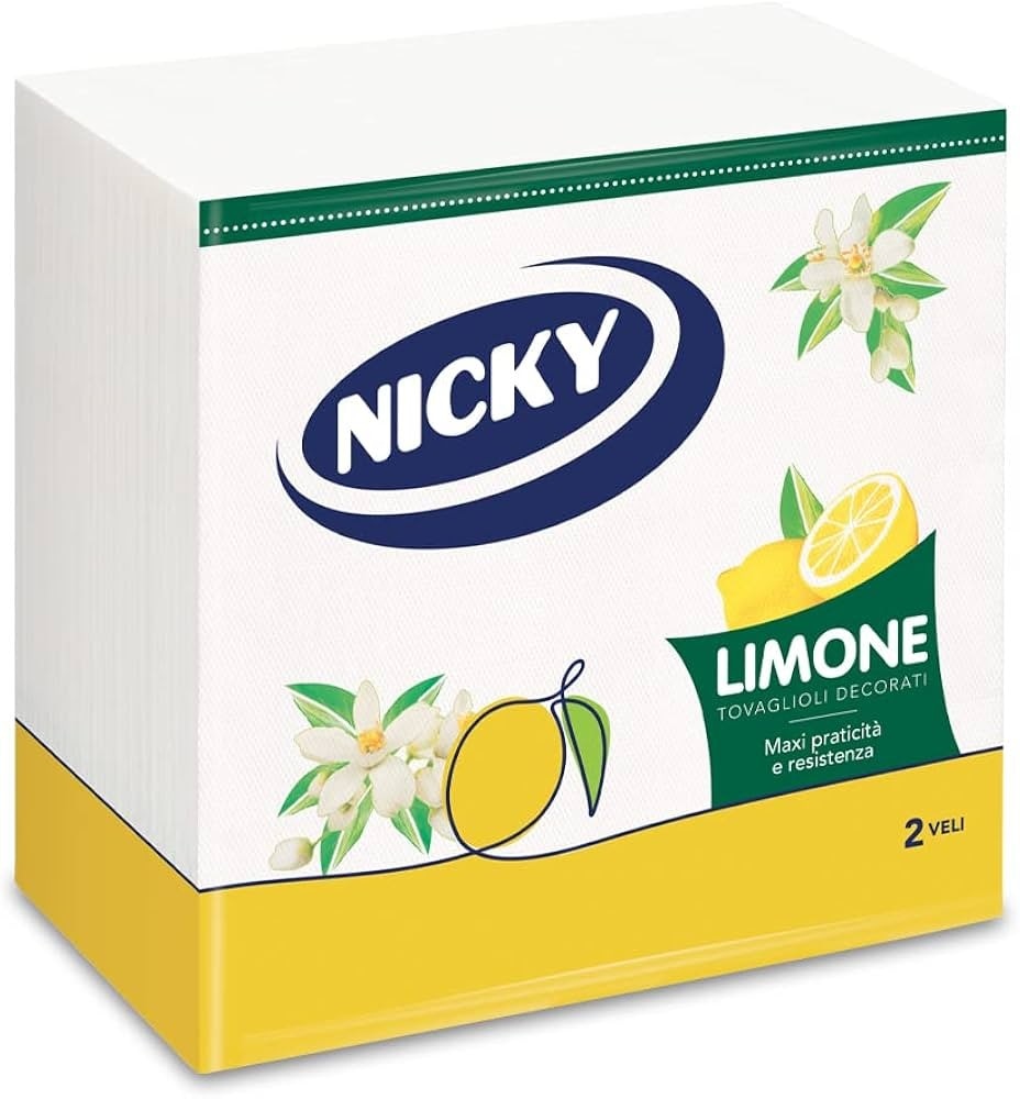 Nicky papirnate salvete Lemon 35/1 Akcija u trgovini Trgovina Krk