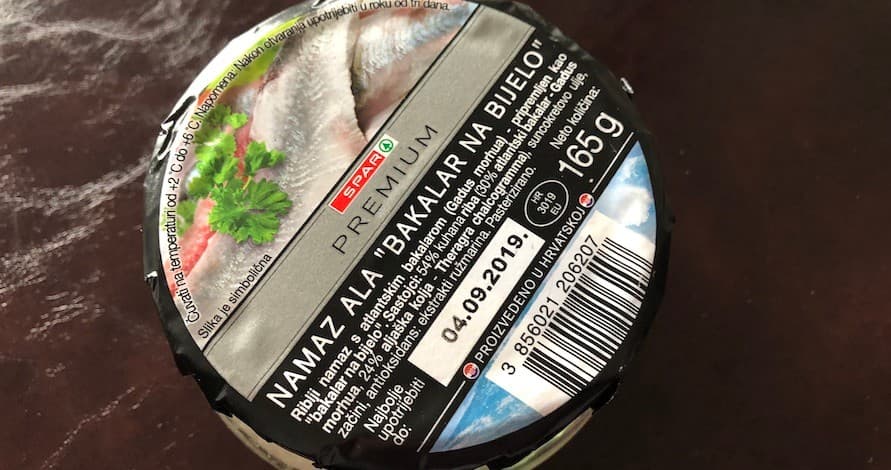 Spar Premium namaz bakalar na bijelo 165 g Akcija u trgovini Interspar