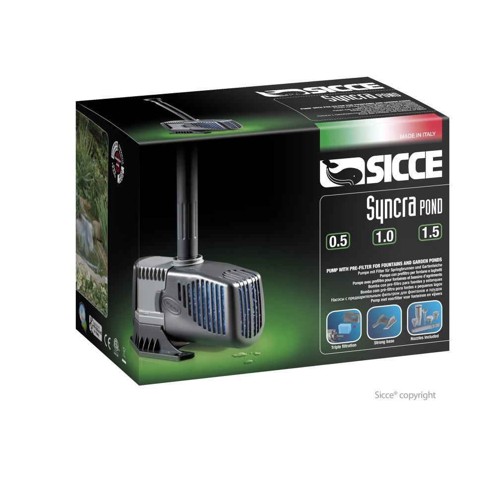Sicce Syncrapond 1.5 Pump 1350 l/h - Akcija u trgovini Pet Home