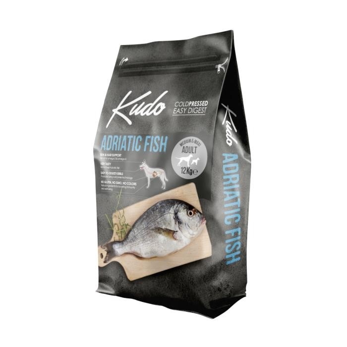 Kudo Adult Medium/Maxi Adriatic Fish 12 kg - Akcija u trgovini Zoo City