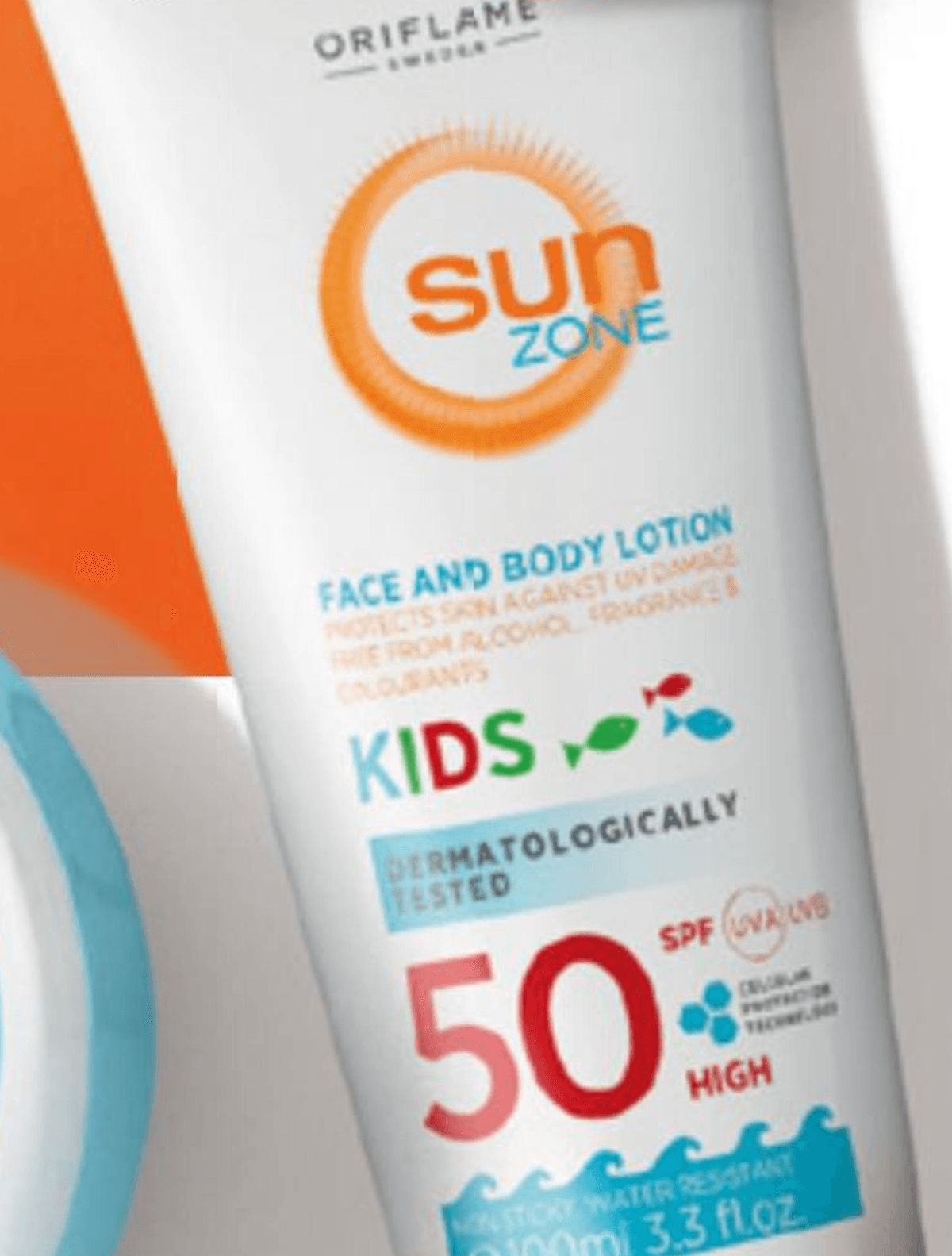 Sun Zone losion za djecu za lice i tijelo sa ZF 50 100 ml Akcija u trgovini Oriflame