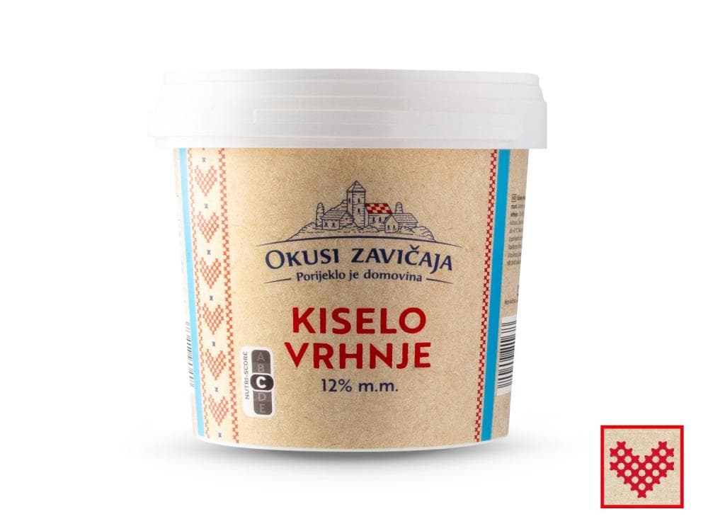 Okusi Zavičaja kiselo vrhnje 900 g Akcija u trgovini Lidl