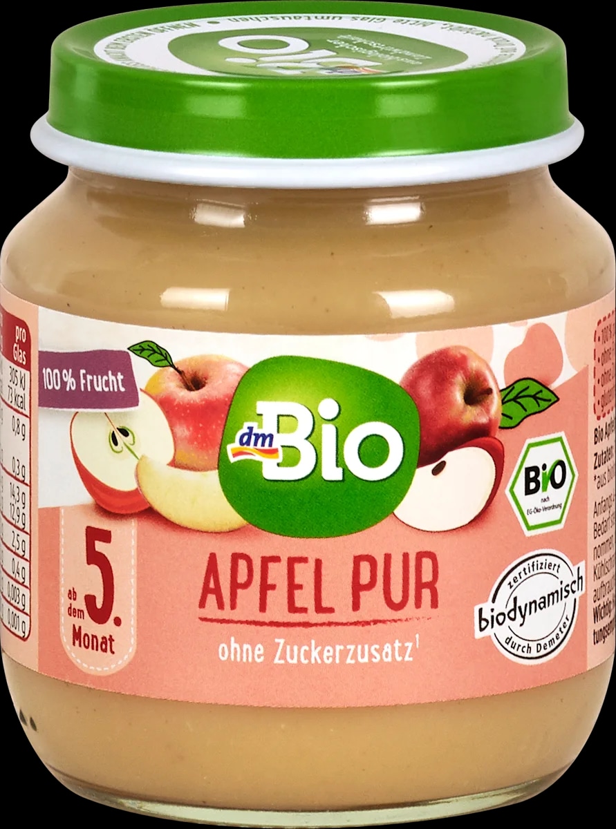 dmBio kašica od jabuke 125 g - Akcija u trgovini Dm