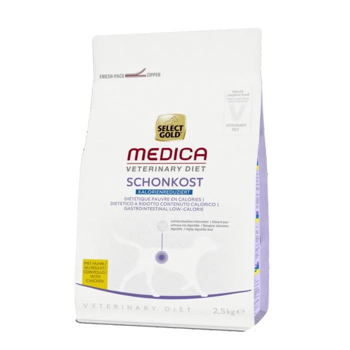 Select Gold Medica Schonkost piletina riža 2,5 kg Akcija u trgovini Zoo City