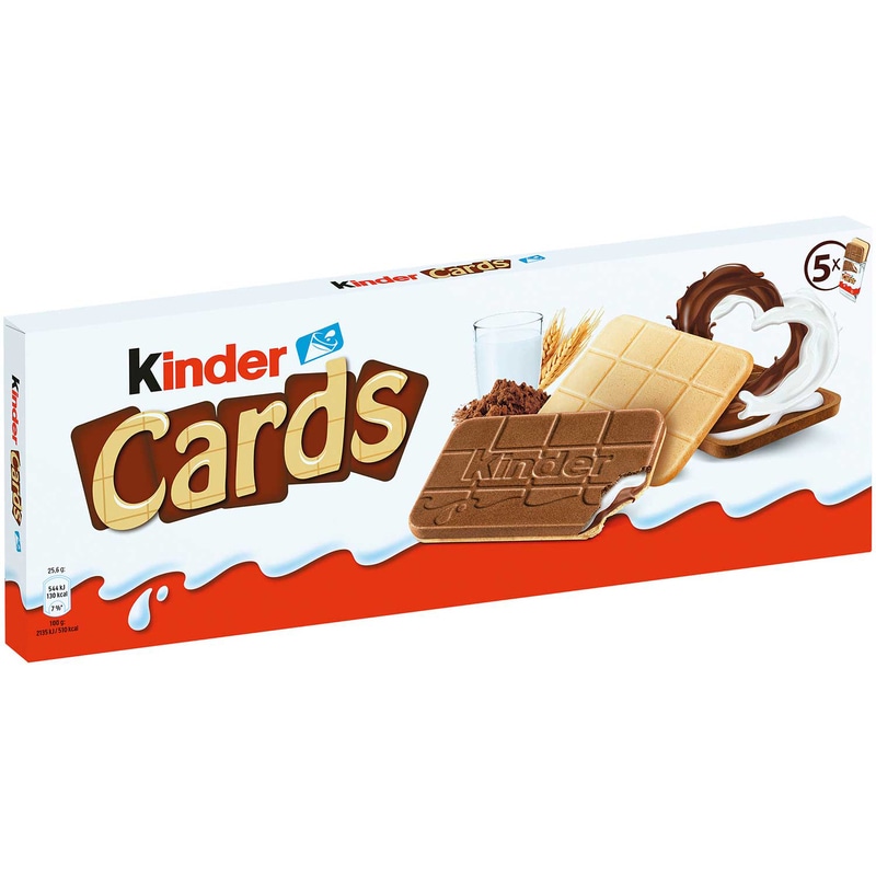 KEKS Kinder cards 26 g - Akcija u trgovini Bakmaz