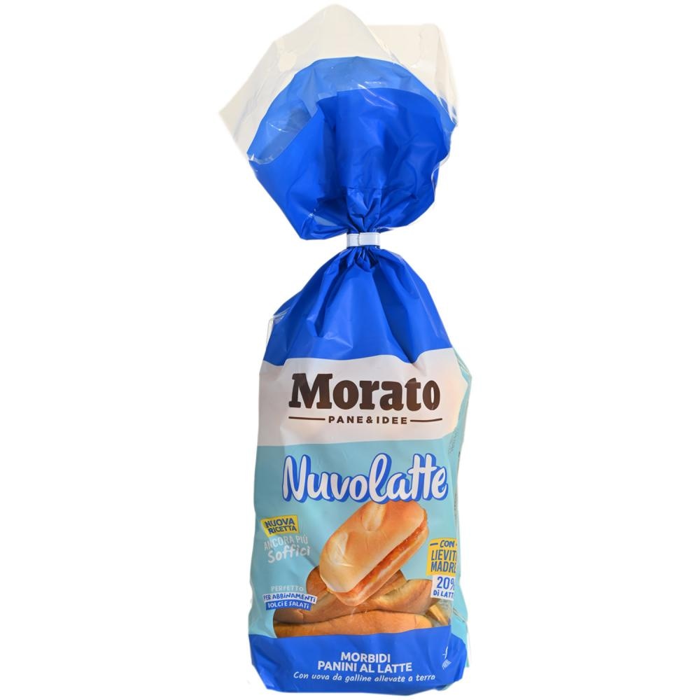 Pecivo mliječno Morato Nuvolatte 400 g (8x50 g) - Akcija u trgovini Bakmaz