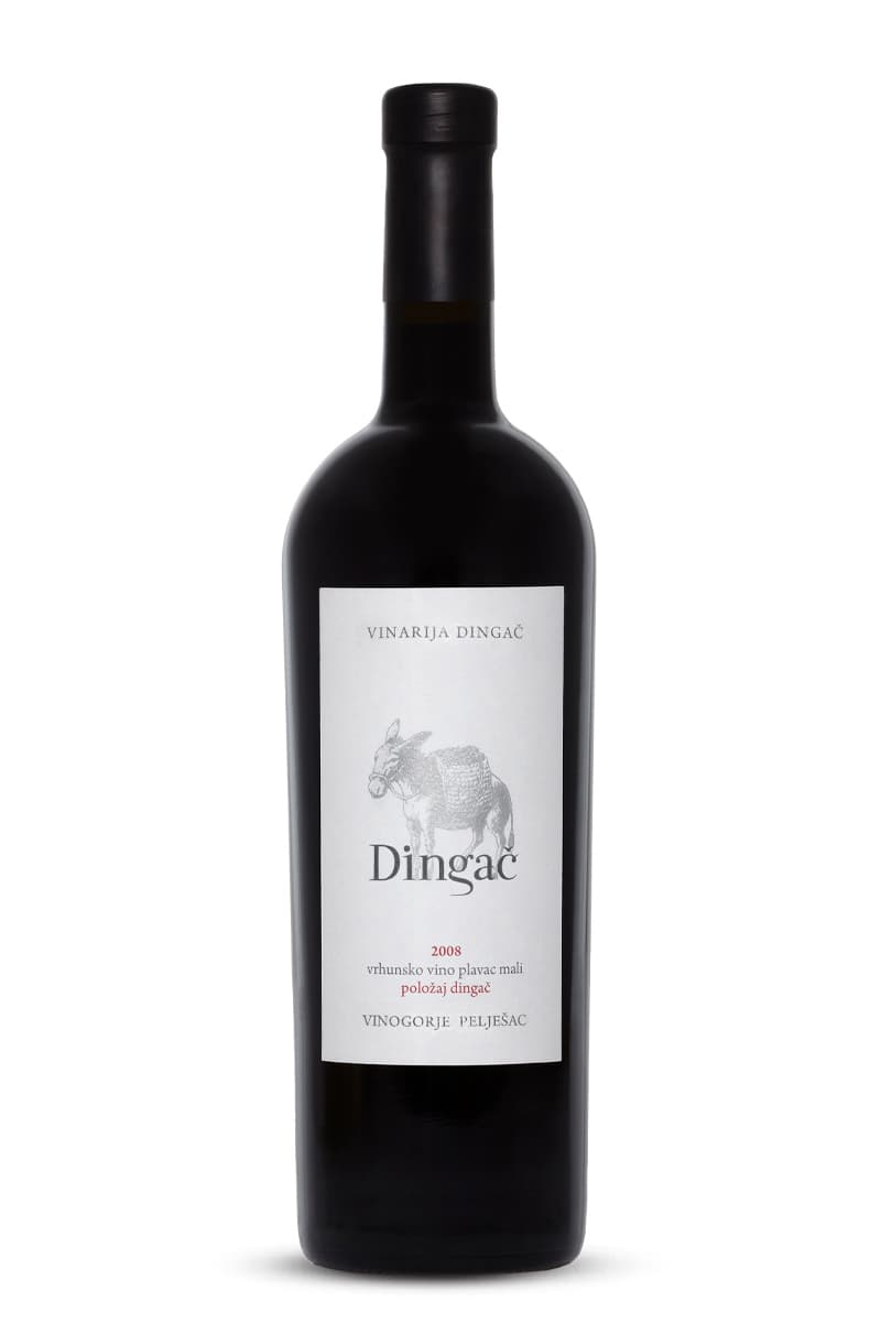 Plavac crno vino 0,75 l VINARIJA DINGAČ Akcija u trgovini Konzum