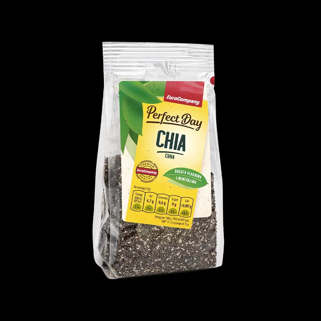 Sjemenke Chia crne 175 g PERFECT DAY Akcija u trgovini NTL