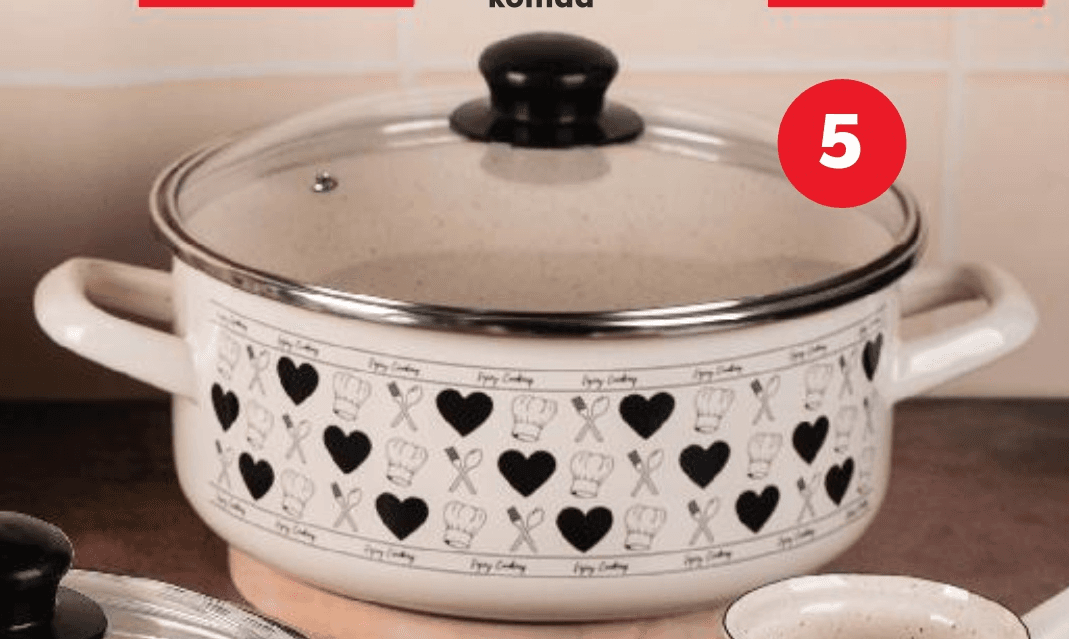 Lonac s poklopcem Metalac 1 komad Akcija u trgovini Kaufland