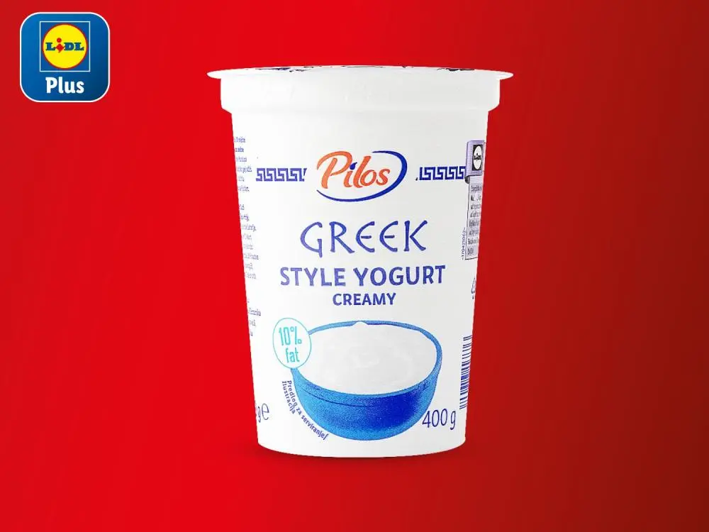 PILOS Jogurt grčkog tipa 400 g Akcija u trgovini Lidl